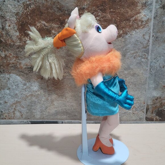 Vintage Miss Piggy The Muppets Plush Doll Stuffed Animal - Picture 5 of 12
